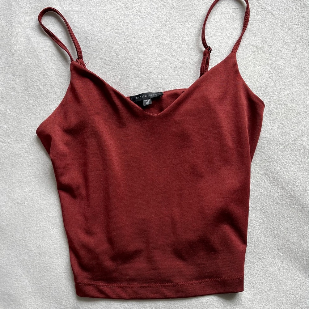 Satin Dynamite tank top